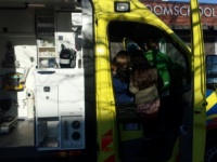 Foto bij Ambulance op school